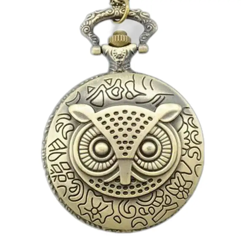 Maître Owl lommeur i bronze med elegant og trendy uglemotiv