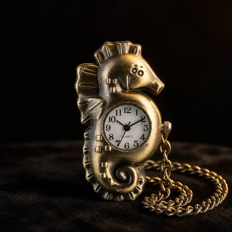 Seahorse Quartz lommeur til kvinder
