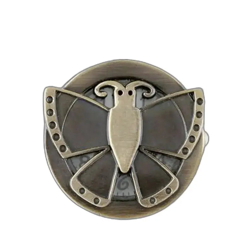 Vintage bronze sommerfuglebroche, steampunk tilbehør til elegant sommerfugleur