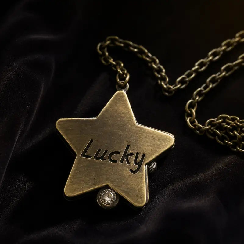 Kvarts Quartz Star Pendant lommeur
