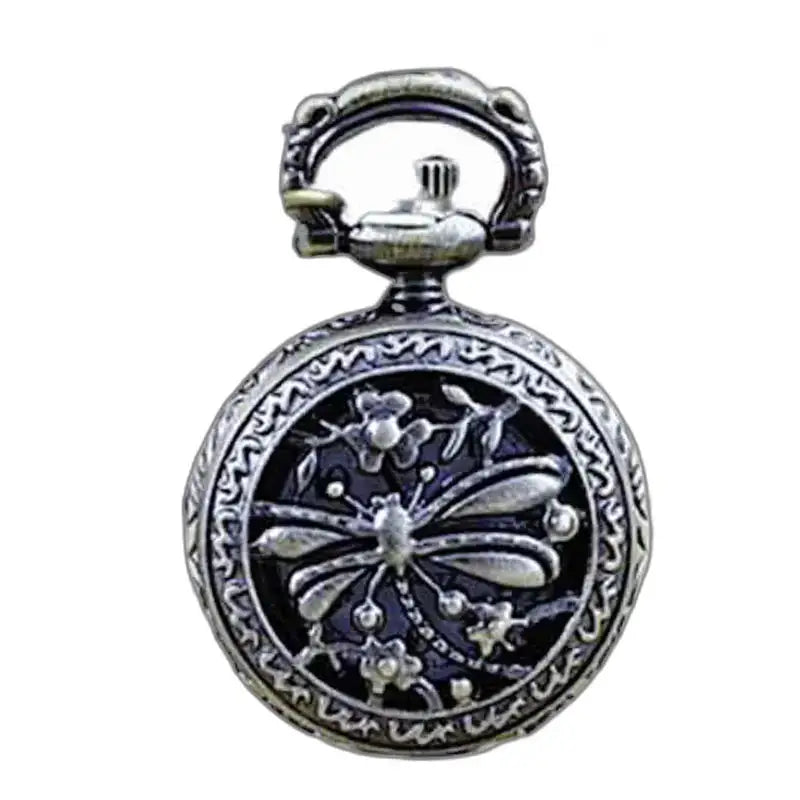 Elegant Dragonfly-vedhængsur med Dragonfly-design til halskæde