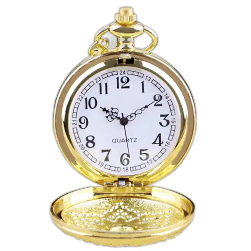 Montre à Gousset Collier Or Pierres Rubis Luxe