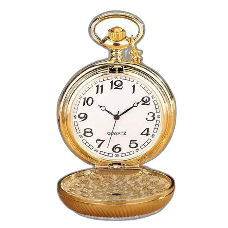 Montre-collier Vintage Fleur Grise en Or, design unique et confort optimal